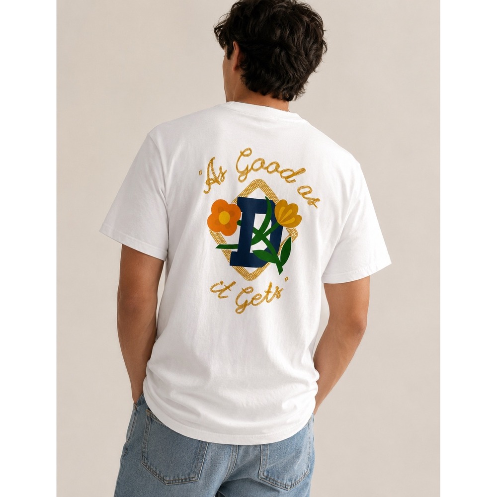 Aime Leon Dore x Drakes As Good As It Gets Graphic Tee White XL Made in Canada